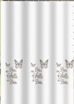  Zuhanyfüggöny - BUTTERFLY - Impregnált textil - 180 x 200 cm (77-161268)
