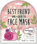 Look at me lookATME Best Friend Snail + Green Tea Face Mask Mască de față 25 ml Masca de fata