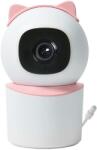 IMMAX Neo Lite Smart Security Baby beltéri kamera, 355° 50° P/T, WiFi, 4MP, rózsaszín (07789L)