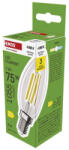 EMOS ZF3D53 75 W / 1055 lm / természetes fehér LED izzó Filament gyertya / E14 / 7 W