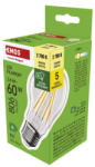 EMOS ZF5147 60 W / 806 lm / meleg fehér LED izzó Filament A60 A CLASS/ E27 / 3, 8 W
