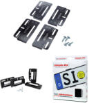 AUTOMAX Simple-Fix 583199 UTSCH Keret nélküli prémium rendszámtábla tartó pár (583199)