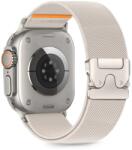Tech-Protect Nylon Clasp óraszíj Apple Watch 42mm(S1-S3)/44mm/45mm/46mm/49mm készülékhez titánium (150610)