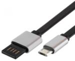 USE Home töltőkábel, 2 oldalú, fordítható, USB-A dugó, microUSB-B dugó, 2m, 2, 1A, adatkábel (USBF 2)