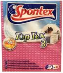 Spontex Törlőkendő Szivacsos-Top Tex3-Extra nedvszívó, Színes 15, 5x18, 5cm 3db/cs