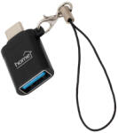 USE Home usb-c átalakító, USB3.0, 3.0 A, 60 W, USB-C dugó, USB-A aljzat, gyorstöltés, adattovábbítás (USBCA3)