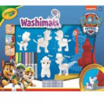 Crayola Washimals: Kimosható Mancs őrjárat figura matricákkal - 5 db-os (74-0291) - aqua