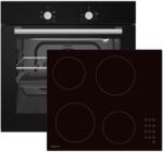 TESLA BO300SB beépíthető sütő + Tesla HV6402MB beépíthető kerámia főzőlap - 5 ÉV GARANCIA (BO300SB / HV6402MB)