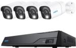 Reolink Sistem supraveghere IP exterior Reolink NVS8-8MB4, 4 camere, 4K, IR 30 m, 4 mm, microfon, HDD 2TB (NVS8-8MB4)