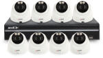Acvil Sistem supraveghere IP interior Acvil Full Color ACV-FC-B8INT30-4M-A-IP, 8 camere, 4 MP, lumina alba 30 m, 2.8 mm, slot card, microfon (ACV-FC-B8INT30-4M-A-IP)