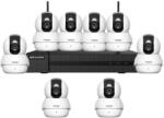 HikVision Sistem supraveghere interior IP WiFi Hikvision HW-8C2MP-10M, 8 camere, 2 MP, IR 10 m, 2.0 mm (HW-8C2MP-10M)