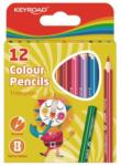 Keyroad Creioane colorate KEYROAD Mini, 12 culori