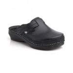  Batz Flower Fekete Női Bőr Klumpa 36-41