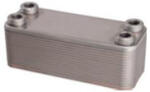 BRH Lemezes hőcserélő 40 lemez, max 3, 6 m3/h, 4x3/4", 76x206x101mm, felület: 0, 56 m2, Alfa Laval, Swep hőcserélők kiváltására alkalmas, 40 lemezes, BRH-46