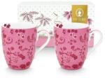 Pip Studio bögre készlet 350 ml rózsaszín - rózsaszín Univerzális méret