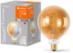 OSRAM LED izzó E27 8W = 50W 600lm CCT szabályozható fényerejű SMART+ WiFi izzószálas gömb alakú Ledvance (4058075777972)
