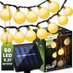 Lumileds Napelemes kerti girland 50x LED dekoratív gömbök 9, 27 m 3000K Meleg SOLIX LUMILED (LUMSOL0140)