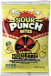  Sour Punch Bites Banana Roulette banános rágós cukorka 142g - vegyesbolt