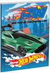  Hot Wheels Race B/5 vonalas füzet 40 lapos - egyhelyrol