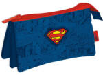 Superman 3 rekeszes tolltartó 21 cm