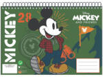 Disney Interactive Mickey A/4 spirál vázlatfüzet 30 lapos