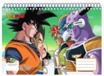 Dragon Ball Namek A/4 spirál vázlatfüzet, 30 lapos - egyhelyrol