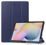 Samsung Tab S7 11.0 / Tab S8 11.0, mappa tok, Trifold, sötétkék - mobil-box