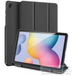 Samsung Tab S6 Lite 10.4 (2020 / 2022 / 2024) SM-P610 / P615 / P613 / P619 / P620 / P625, mappa tok, Trifold, érintőceruza tartó, Dux Ducis Domo, fekete - mobil-box