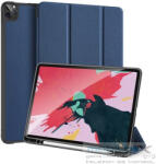 Apple iPad Pro 11 (2020 / 2021 / 2022), mappa tok, Smart Case, érintőceruza tartó, Dux Ducis Domo, sötétkék - mobil-box