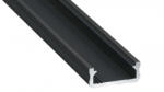 LED Labs Lumines LED profil D eloxált fekete, 1 m (LAB-10-0042-10)
