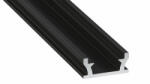 LED Labs Lumines LED profil Terra lakkozott fekete, 1 m (LAB-10-0000-50)