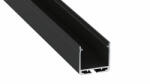 LED Labs Lumines LED profil Dileda lakkozott fekete, 3 m (LAB-10-0185-30)