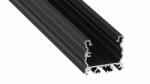 LED Labs Lumines LED profil TALIA lakkozott fekete, 2, 02 m (LAB-10-0385-20)