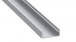 LED Labs Lumines LED profil DUAL eloxált ezüst, 2, 02 m (LAB-10-0000-79)