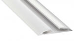 LED Labs Lumines LED profil Reto lakkozott fehér, 1 m (LAB-10-0521-10)