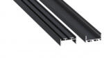 LED Labs LED profil LUMINES aria Rock antracit lakkozott 1 m (LAB-10-1429-10)