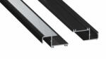 LED Labs Lumines LED profil IPA16 lakkozott fekete, 1 m (LAB-10-0415-10)
