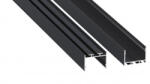 LED Labs LED profil LUMINES alba Rock antracit lakkozott 2, 02 m (LAB-10-1409-20)