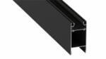 LED Labs Lumines LED profil Dulio lakkozott fekete, 2, 02 m (LAB-10-0000-21)