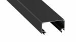 LED Labs Lumines LED profil LARGO M2 lakkozott fekete, 2, 02 m (LAB-10-0605-20)