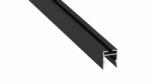 LED Labs LED profil LUMINES Slimo lakkozott fekete 2, 02 m (LAB-10-1175-20)