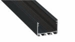 LED Labs Lumines LED profil ILEDO lakkozott fekete, 1 m (LAB-10-0115-10)