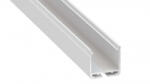 LED Labs Lumines LED profil Dileda lakkozott fehér, 2, 02 m (LAB-10-0181-20)