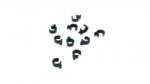 LED Labs LUMINES calble fi 5mm holder, fekete (LAB-14-7067-02)