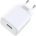 XO CE02D Hálózati töltő QC 3.0 18W 1x USB fehér