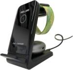 Beline HY08 3in1 vezeték nélküli töltő Samsung Watch készülékekhez - 15W Fekete - xpro
