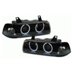 MTUNING Lights BMW 3 E36 Front CCFL Black