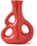 Pols Potten dekor váza three ears red M - piros Univerzális méret