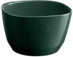 Emile henry (Франция) Квадратна керамична купа за салата EMILE HENRY Salad Bowl M - 22 х 22 см - цвят зелен кедър (EH 6594-07)