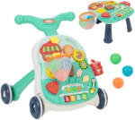 KikkaBoo Играчка за прохождане 2в1 Candy Party Mint (31005030097) - presi Проходилка